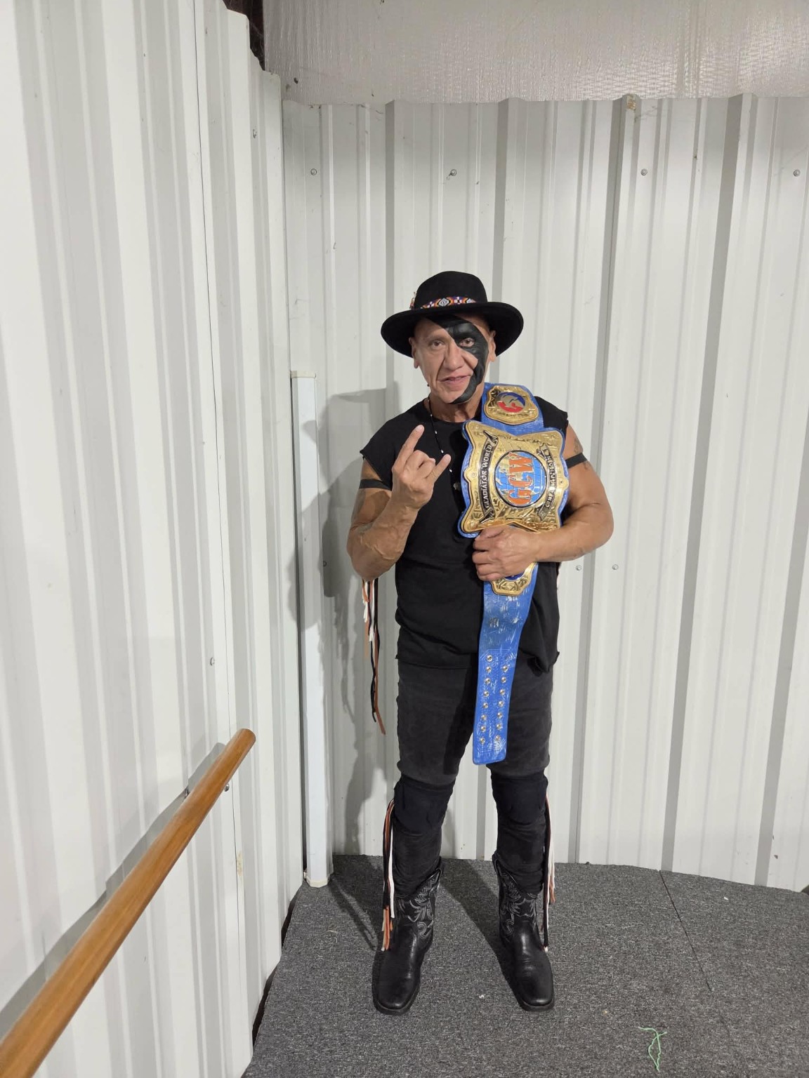 The Original Renegade with the GCW World Heavyweight Championship